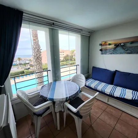 Apartment Rivages - Jolie T2 De 5 Couchages A Deux Pas De La Avec Piscine Incluse Mae-2321 Six-Fours-les-Plages
